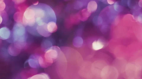 Pink Bokeh Stock Footage 42260975