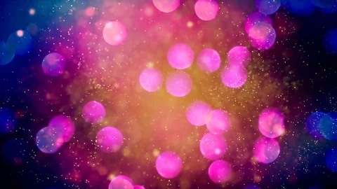 Pink bokeh summer background Stock Footage 88592401
