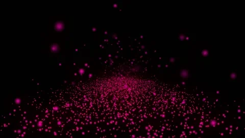 Pink Bounce Particles on a Floor Видео 147032626