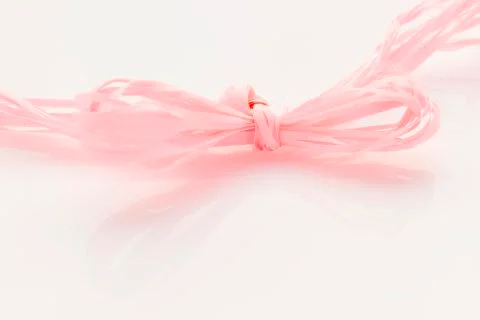 Pink bow Stock Photos