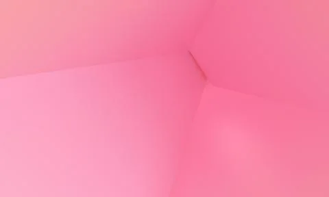 Pink box 3d abstract style background. Concept : poster, advertising ,cover d Stock Illustration