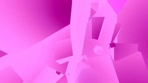 Pink Box Cubism Background 4k Video stock 89876837