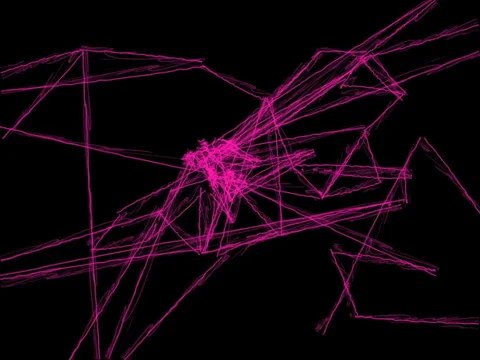 Pink box flutter zoom Stock Footage 1071961