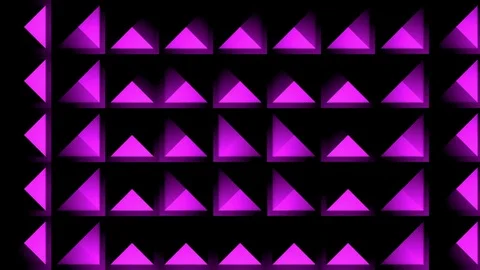 Pink Box Pattern VJ Loops Video stock 74357066