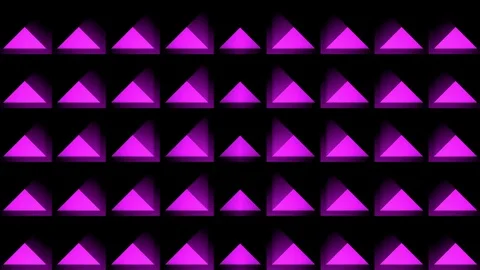 Pink Box Pattern VJ Loops Stock Footage 74357158