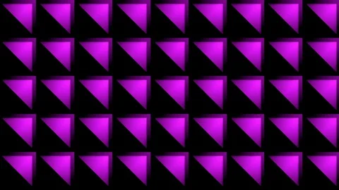Pink Box Pattern VJ Loops Stock-Footage 74357357