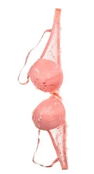 Pink bra Stock Photos