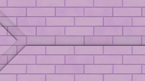 Pink bricks texture wallpaper 3d illustration render イラスト素材