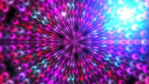 Pink Bright Light Disco Mosaic Kaleidoscope  -   Abstract  Video Footage Stock Footage 71746134