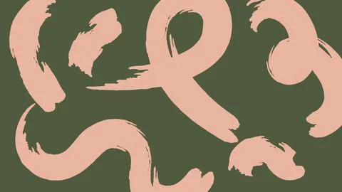 Pink brush expression background 库存插图