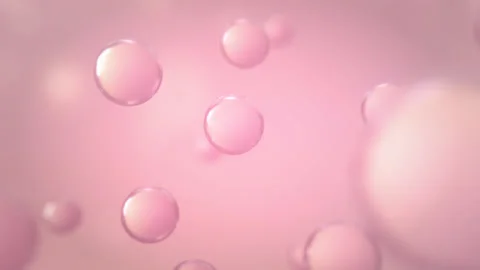 Pink bubble cell combine. Stock Footage 151745810