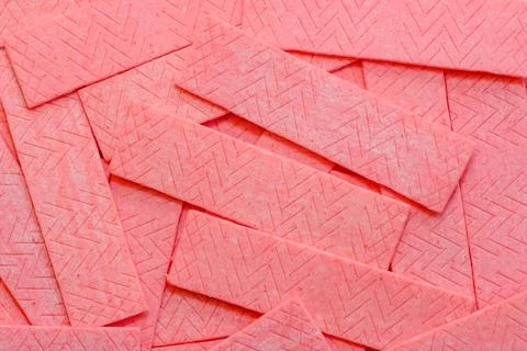 Pink Bubblegum Candy Strips Texture Macro Stock-Fotos