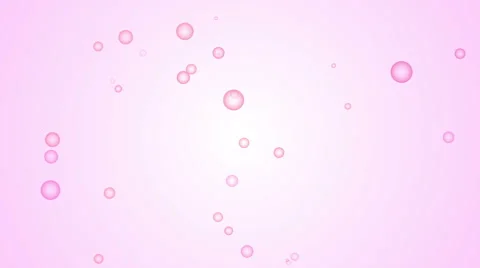 Pink Bubbles 01 Stock Footage 43334697