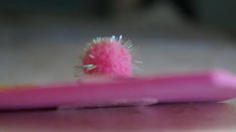 Pink Button Art 스톡 사진