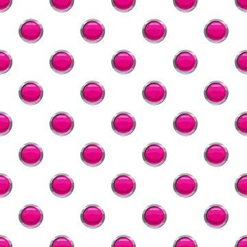 Pink button pattern Stock Illustration