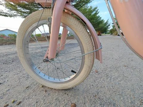 Pink bycle Stock Photos