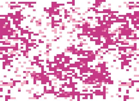 Pink camouflage pattern for army. pixel camouflage military pattern Stock Illustration