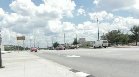 Pink car Stock Footage 21928268