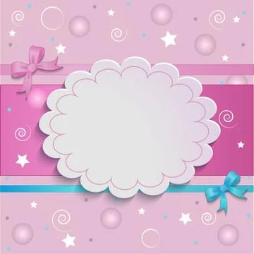 Pink card Stock Illustration