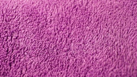 Pink Carpet fabric rotating pattern macro texture background backdrop footage Stock Footage 91381487