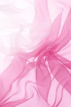 Pink chiffon Stock Photos