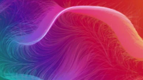 Pink Chromatic Nebula Fluid Ink Bleed Motion Graphic Loop Stock Footage 341902968