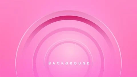 Pink circle background. Swirl circular lines element Stock Illustration