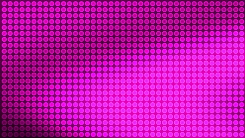 Pink circles arranged in rows and columns gradient effect. Stock Footage 286305140