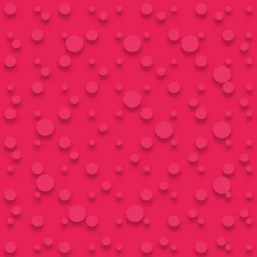 Pink Circles Motif Seamless Pattern Stock Illustration