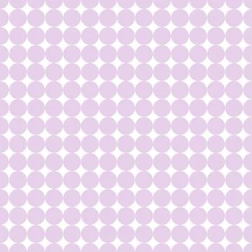 Pink circles seamless pattern Stock Illustration