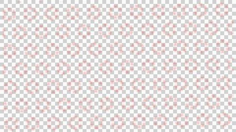 Pink Circular Dot Repeating Pattern on White Background 스톡 일러스트