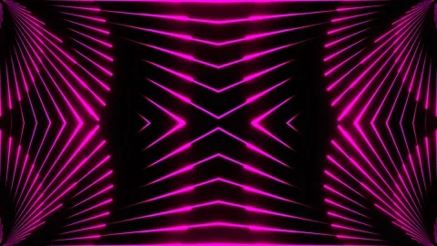 Pink Circular Duable Laser Show Kaleidoscope Background VJ Loop in 4K Stock Footage 339699062