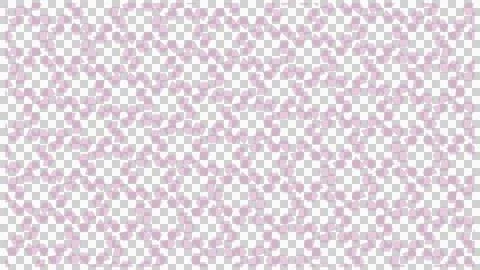 Pink Circular Particles on White Abstract Background 库存插图