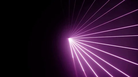 Pink Clockwise Lasers Stock Footage 74500642