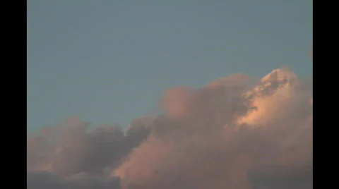 Pink cloud Stock Footage 846755