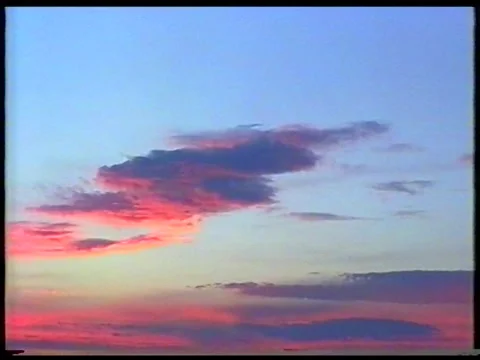 Pink Cloud Stock Footage 343637422