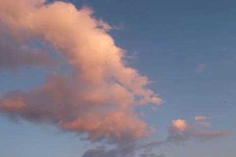 Pink cloud Stock Photos