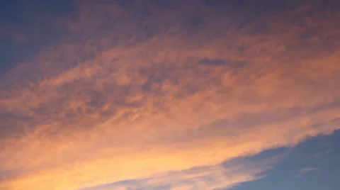 Pink Cloud Time Lapse Stock Footage 38126429