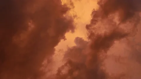 Pink Clouds Stock Footage 204829409
