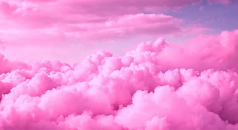 Pink clouds Stock Footage 255384826