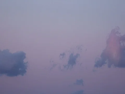 Pink Clouds Time Lapse of Sky Stock Footage 81201521