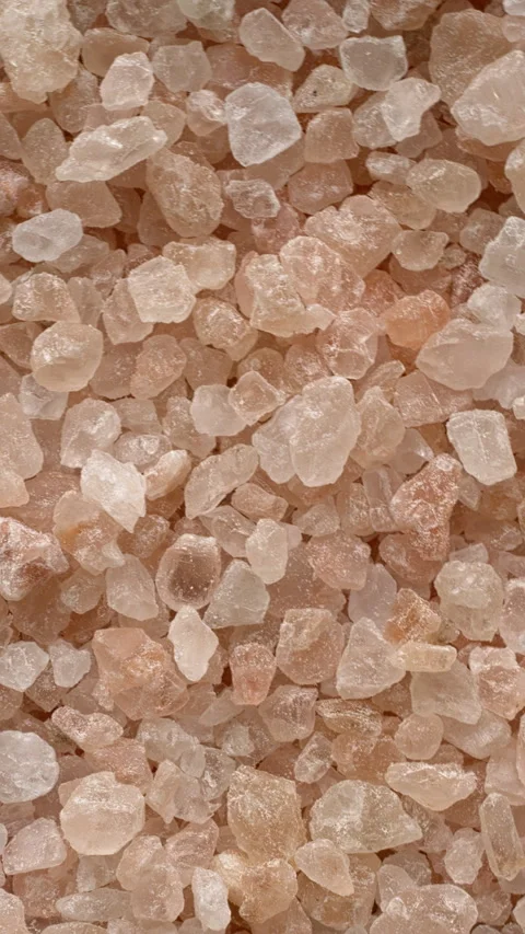 Pink coarse grain salt background. Stock Footage 277280597