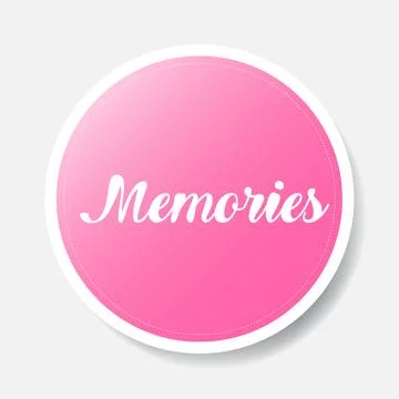 Pink color circle shape sticker with positive phrase, vector illustration. 스톡 일러스트