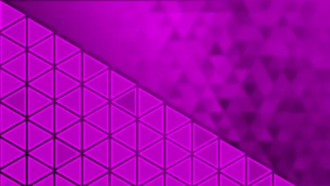 Pink color flickering Triangular shapes pattern background Stock Footage 217906714