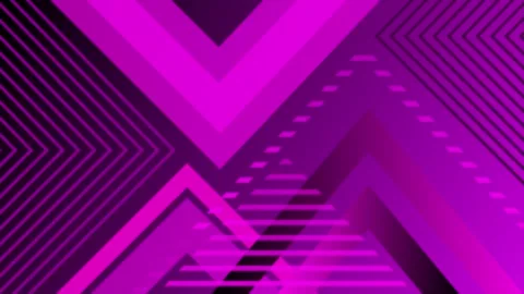 Pink color multiple triangular shapes element background Stock Footage 211259694