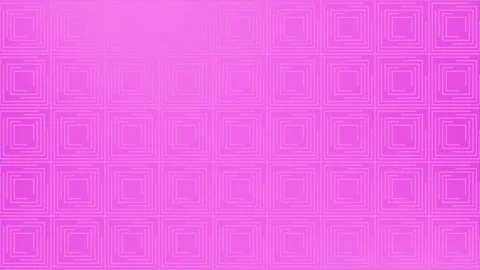 Pink color square box pattern geometrical simple design background Stock Footage 307697133