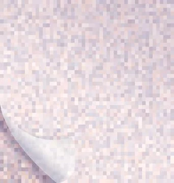 Pink colored background image abstract ornament with white corner Stock Illustration