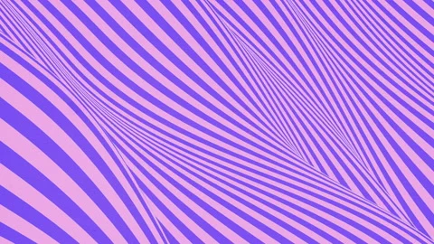 Pink colored wave loop animation. Diagonal lines patterns. 3d rendering. 4k UHD Stock Footage 121515463