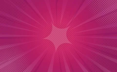Pink Comic Background for Additional Design Stock Illustration