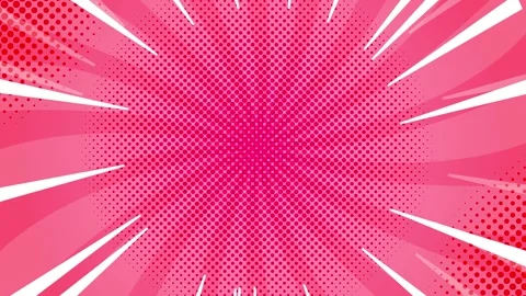 Pink Comic Background. Stock Footage 277970256